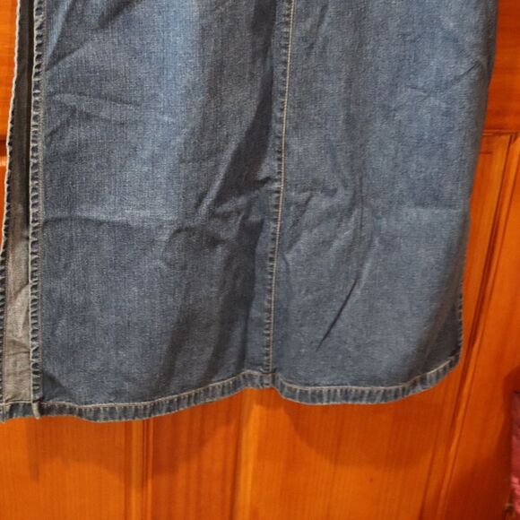 Loft Jeans Vintage Denim Maxi Skirt – Iconic 90s Y2K – Size 4 - Picture 9 of 11